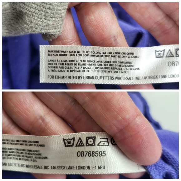 Free People Movement Sunny Skinny Sweats Joggers Violet LARGE NWT - Picture 14 of 16